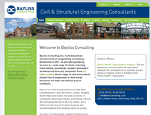 Tablet Screenshot of baylissconsulting.co.uk
